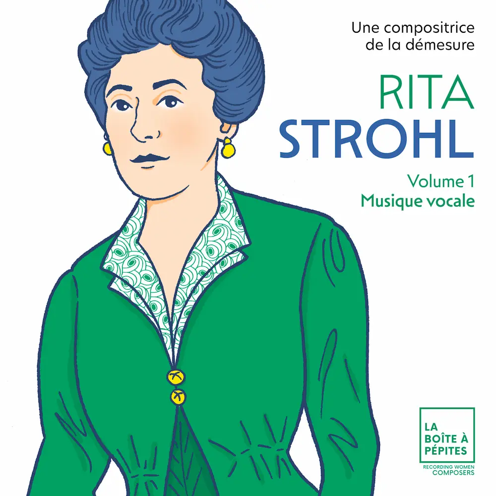 Pochette de disque de Rita Strohl, Compositrice de la démesure